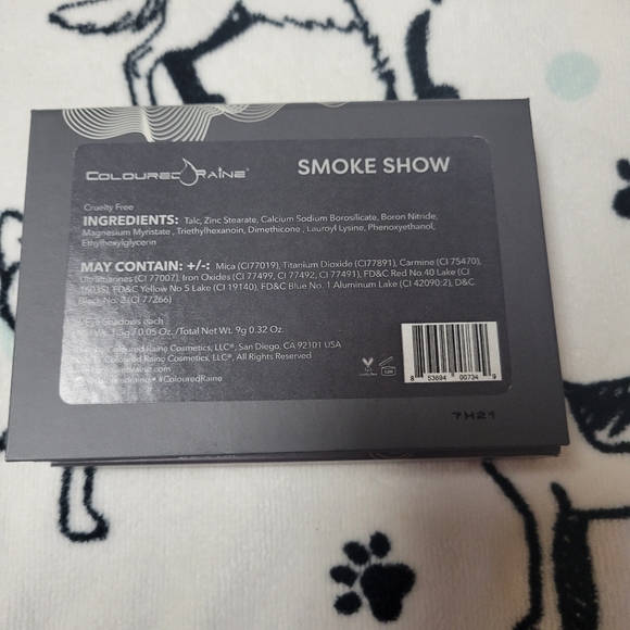 NIB Coloured Raine Eyeshadow Palette - Smoke Show - Picture 5 of 6